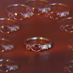 0.64ct Spinel and Ruby Linear Band - Marrow Fine