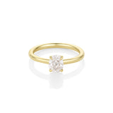 0.65ct Oval Diamond Francesca Ring