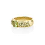 0.93ct Peridot Starry Nights [side view]