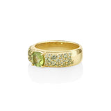 0.93ct Peridot Starry Nights [side view]