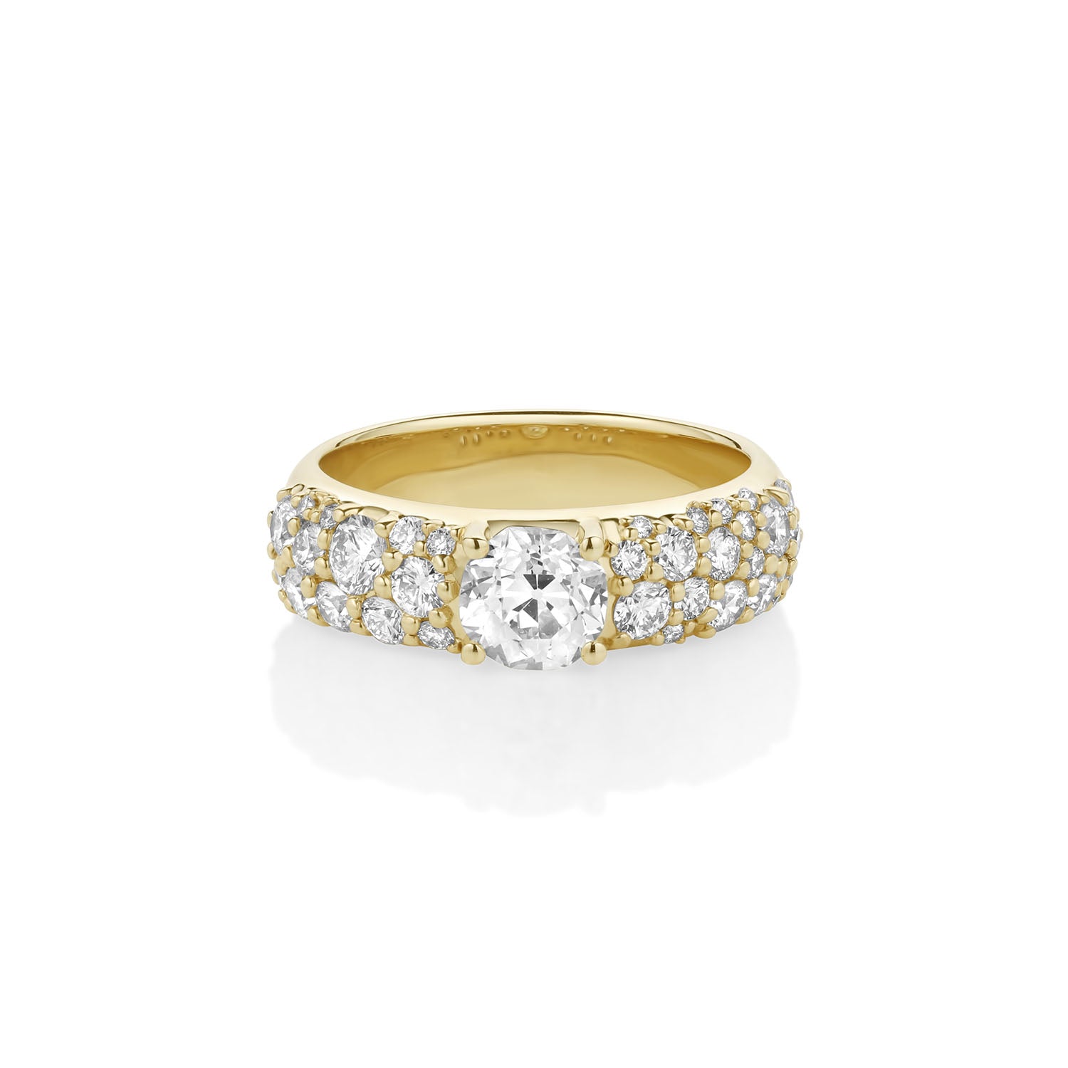 1.01ct Diamond Starry Nights Band [flat lay]