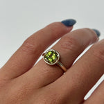 1.03ct Peridot Georgia Ring [on hand]