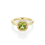 1.03ct Peridot Georgia Ring [front flat lay]