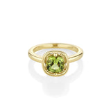 1.03ct Peridot Georgia Ring [front flat lay]