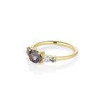 1.23ct Spinel and Sapphire Linear Band - Marrow Fine