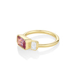 1.34ct Spinel and Diamond Linear Band [side view]