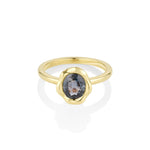 1.58ct Color Change Sapphire Abstract Bezel Ring