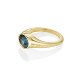 1.77ct Sapphire Bezel Pinky Ring - Marrow Fine