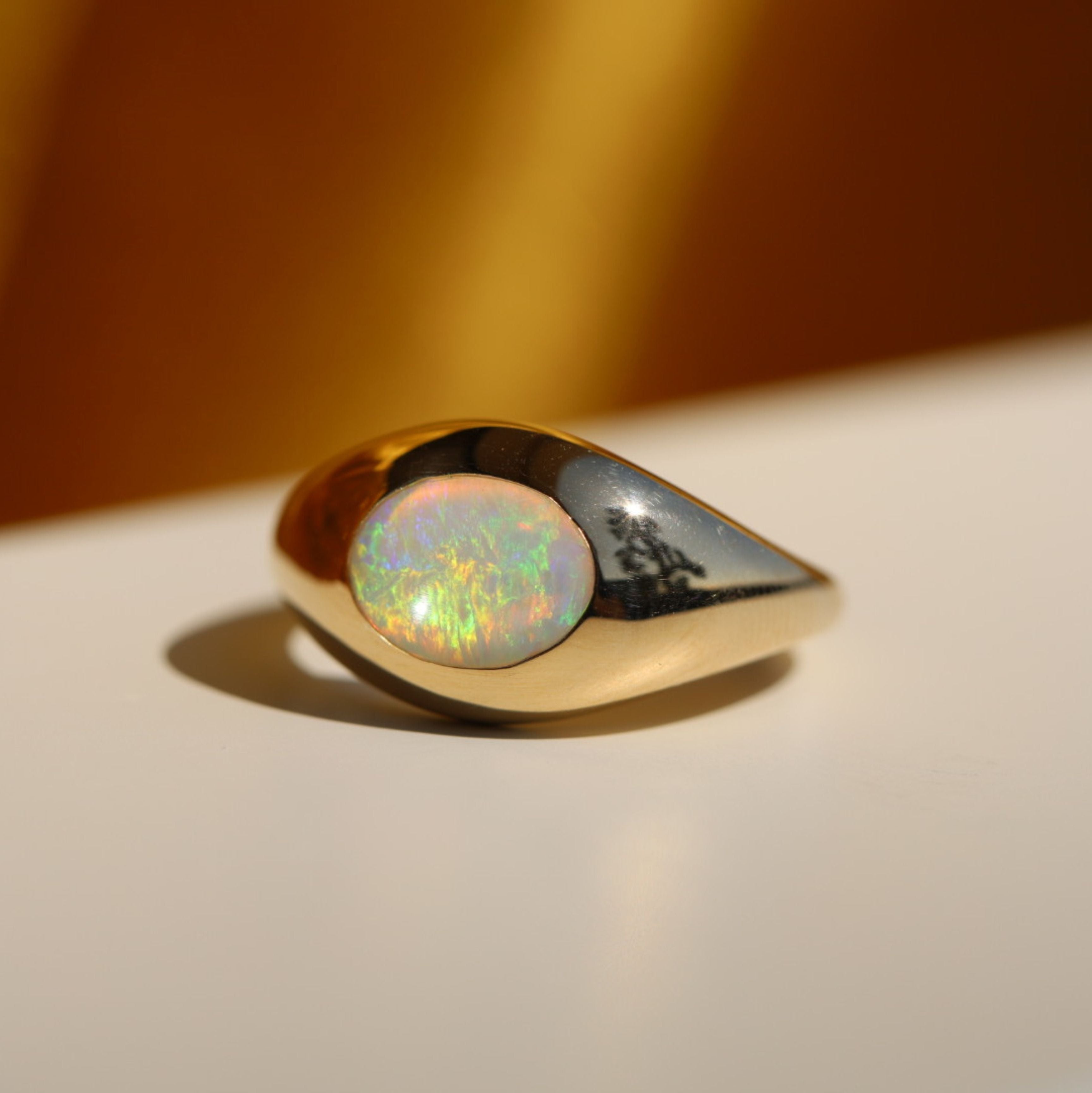 1.40ct Opal Bombe Ring [flatlay]