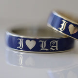 I Love LA Enamel Band - 5mm