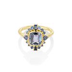 2.10ct Sapphire Ballerina Ring [Yellow Gold]