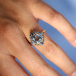 2.10ct Sapphire Ballerina Ring [on hand]