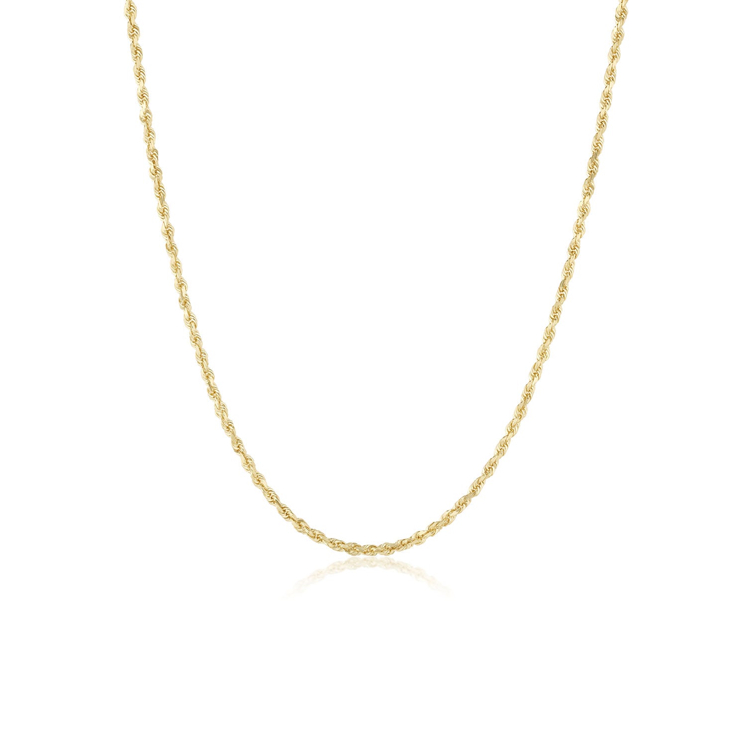 2.15mm Rope Chain [Yellow Gold]