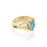 Marrow x Sammi 2.32ct Blue Topaz Sempre Ring