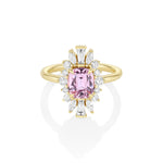 2.34ct Pink Spinel Ballerina Ring [Yellow Gold]