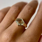 2.68ct Bi-Color Montana Sapphire Ring [on hand]