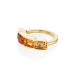 3.76tcw Citrine Harley Ring side view