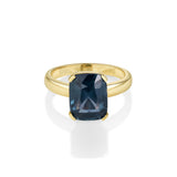 5.05ct Sapphire Cushion Ring