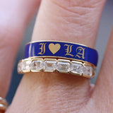 I Love LA Enamel Band - 5mm