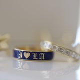 I Love LA Enamel Band - 5mm