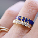 I Love LA Enamel Band - 5mm