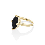 Black Onyx Noelle Ring side view