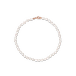 Everyday Tear Drop Pearl Bracelet - Marrow Fine [Rose Gold]