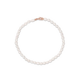 Everyday Tear Drop Pearl Bracelet - Marrow Fine [Rose Gold]