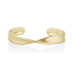 Everyday Twist Link Cuff [Yellow Gold