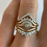 White Diamond Seven Stars Nesting Ring - Marrow Fine