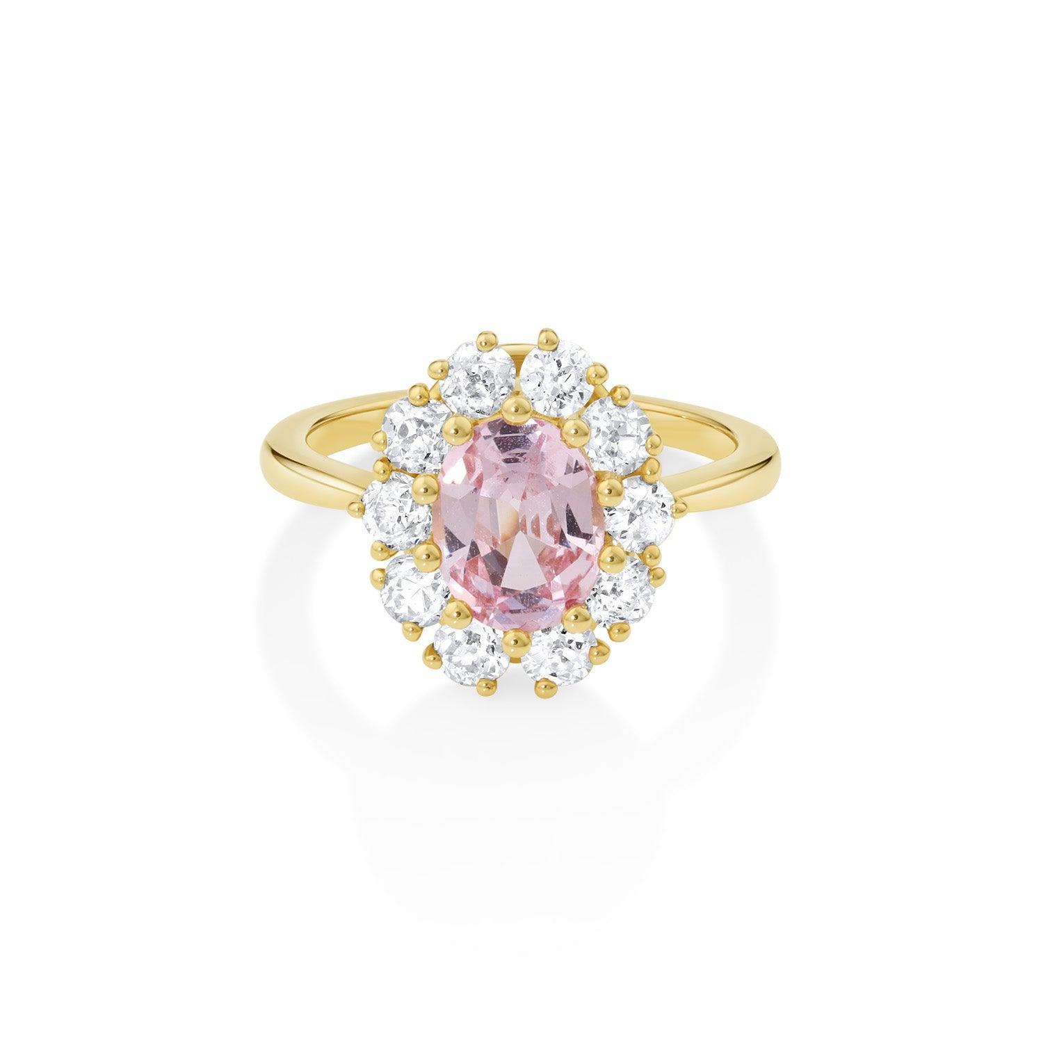 1.99ct Pink Sapphire Petals Ring - Marrow Fine