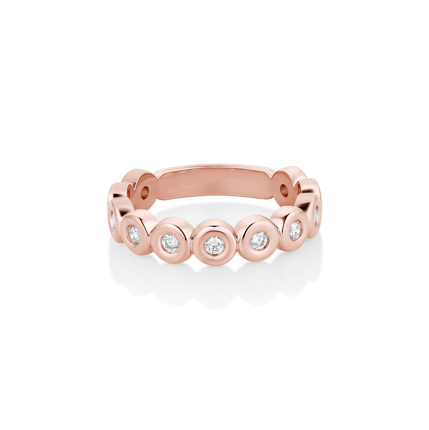 White Diamond Billie Band [Rose Gold]