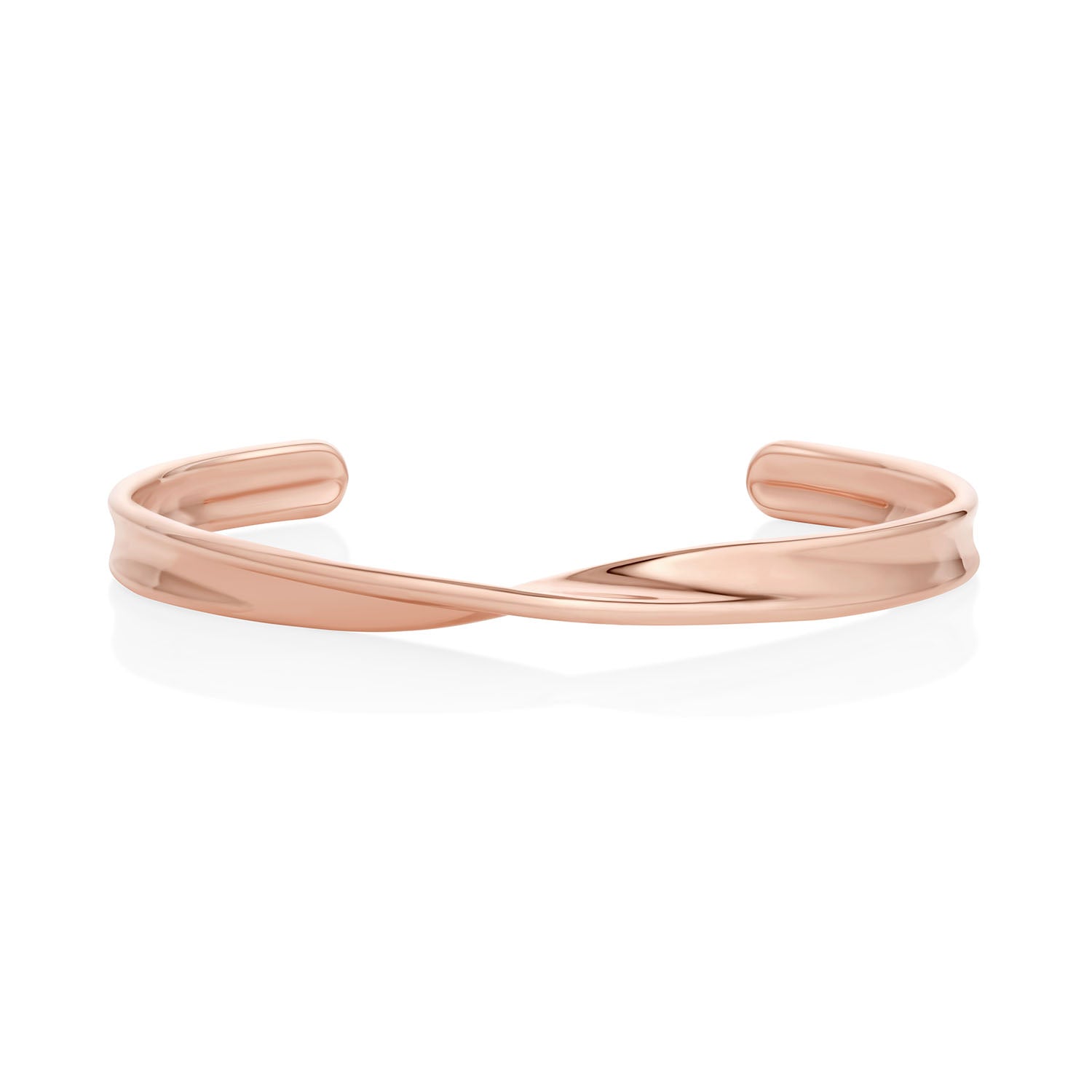 Mini Everyday Twist Link Cuff [Rose Gold]