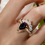 Mini Sweet Melissa Black Onyx Ring