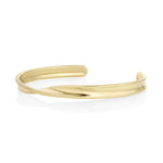 Mini Everyday Twist Link Cuff side view