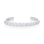 Little White Diamond Cuff [White Gold]