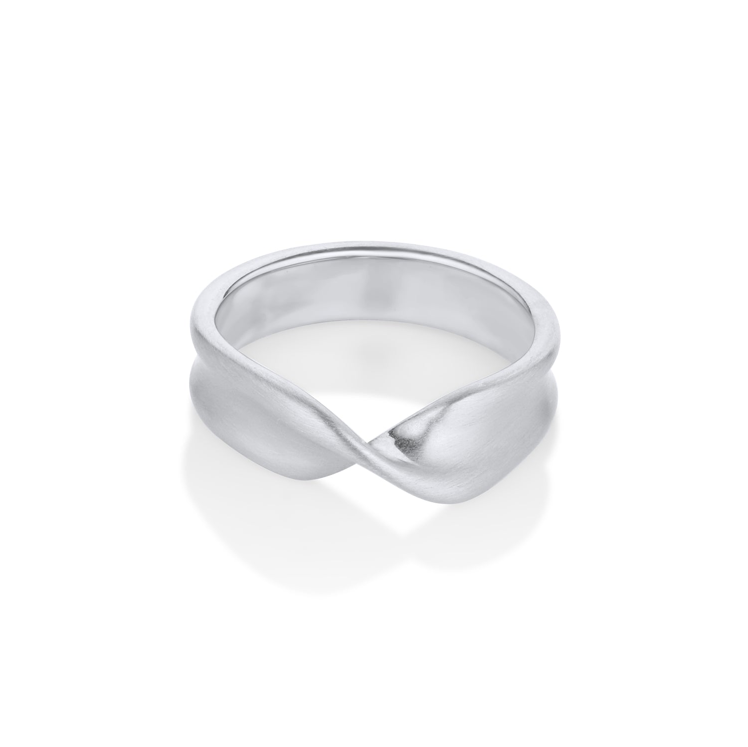 Everyday Twist Ring [14k white gold]