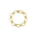 Twist Link Bracelet [14k yellow gold]