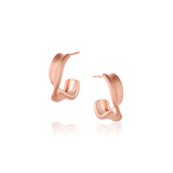 Everyday Twist Hoops [14k rose gold]