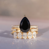 Flat lay of Sweet Melissa Black Onyx Ring