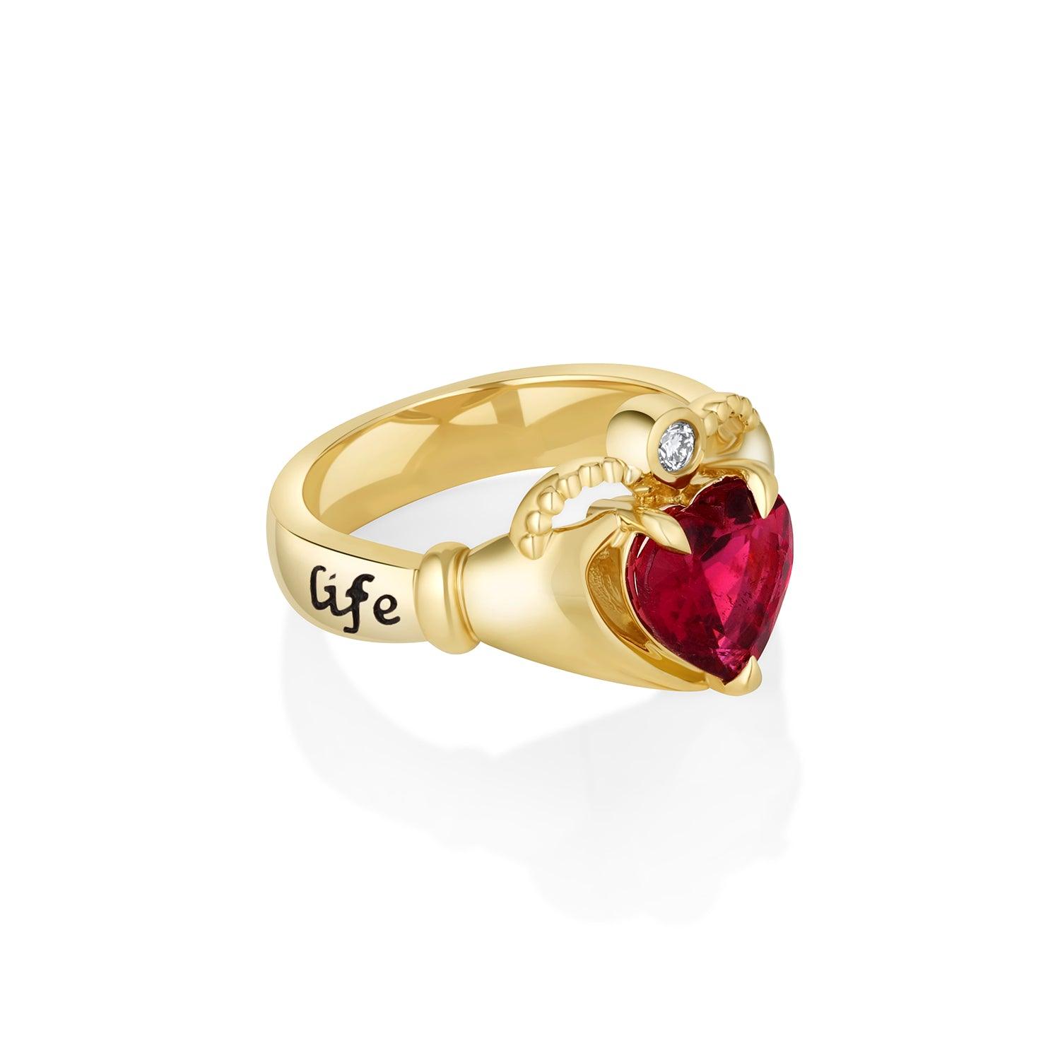 Marrow x Sammi 2.04ct Rubellite Sempre Ring - Marrow Fine