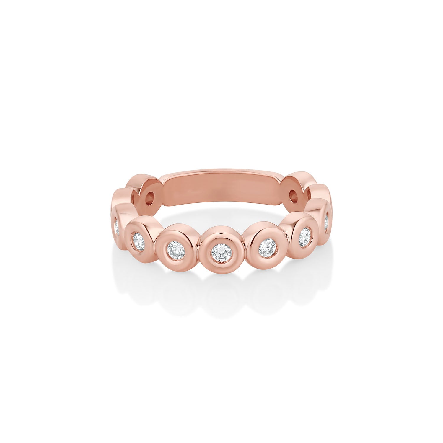 White Diamond Billie Band [Rose Gold]