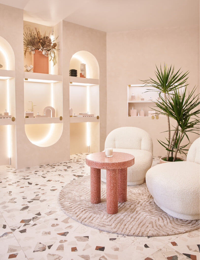 Image of Marrow Fine's Newport Beach showroom interiors