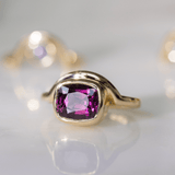 3.03ct Purple Spinel Everyday Crescendo Ring - Marrow Fine