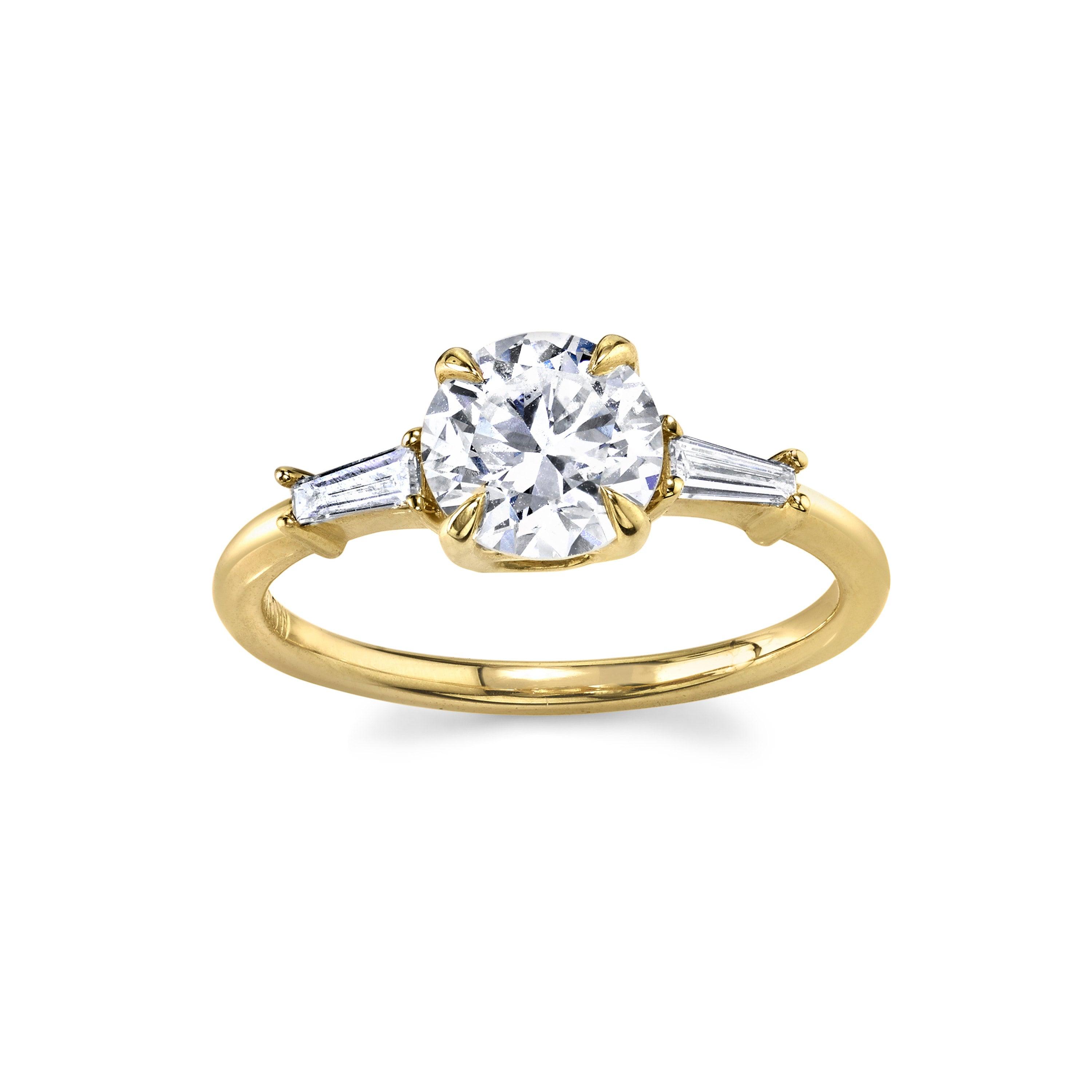 Classic Baguette Engagement Ring | – Marrow Fine