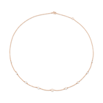 Marrow Fine Jewelry Dainty Pearl Chain Choker