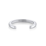 Marrow Fine Jewelry Everyday Cosmic Light Open Shank Band [White Gold]