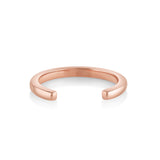 Marrow Fine Jewelry Everyday Cosmic Light Open Shank Band [Rose Gold]