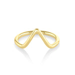 Marrow Fine Jewelry Triangle Stacking Ring [Yellow Gold]