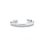 Marrow Fine Jewelry Dainty Thin Ear Cuff [White Gold]